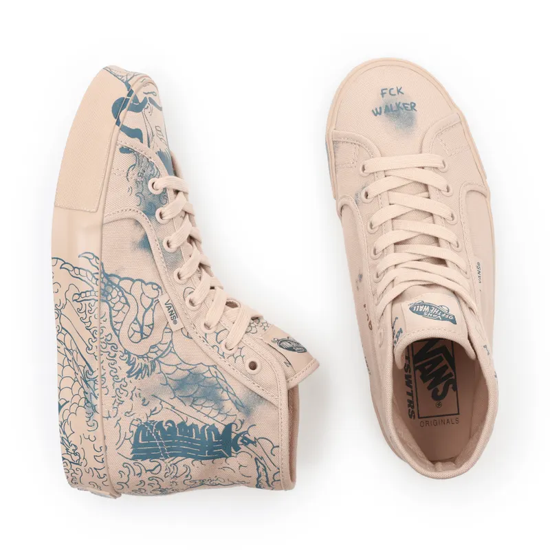VANS Vault By Vans X Ttswtrs Og Style 24 Ntc Lx Tattoo Zwart (VN0000S8BDF)