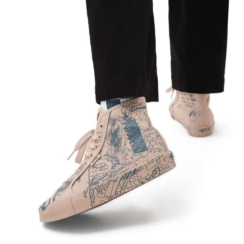 VANS Vault By Vans X Ttswtrs Og Style 24 Ntc Lx Tattoo Zwart (VN0000S8BDF)