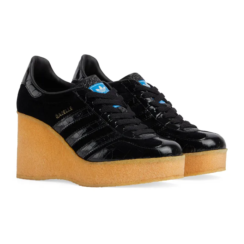 Gucci adidas x Gucci wedge Gazelle Black 725627FAAXP1058