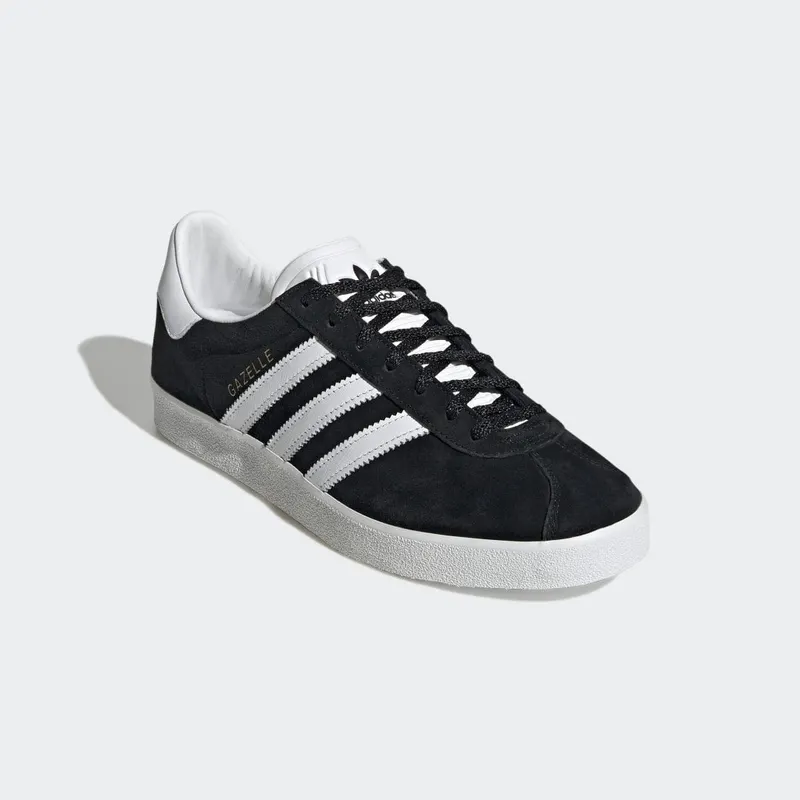 adidas Gazelle 85 Core Black / Cloud White / Gold Metallic (FZ5594)
