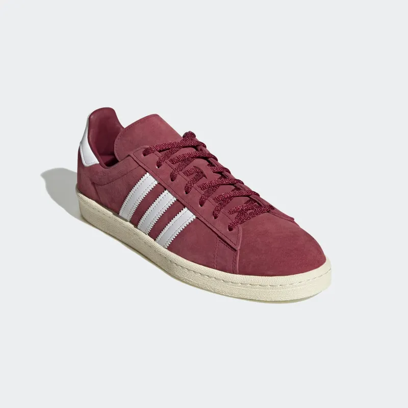 adidas Campus 80s Collegiate Burgundy / Cloud White / Off White (FZ6152)
