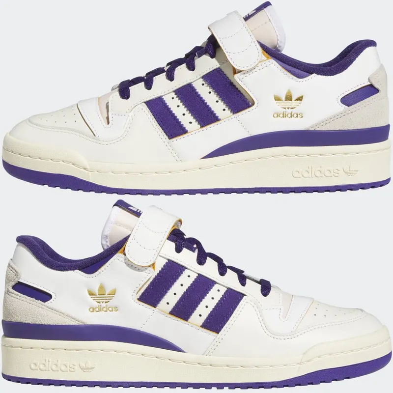 adidas Forum 84 Low Off White / Collegiate Purple / Cream White (GW2009)