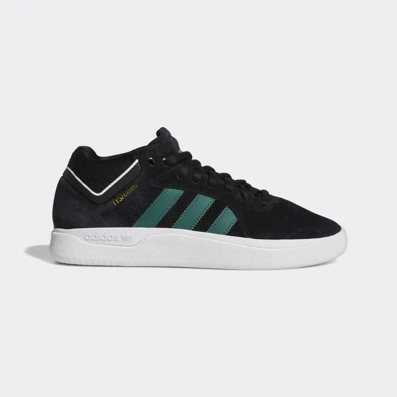 adidas Tyshawn Core Black / Collegiate Green / Cloud White (GW3168)