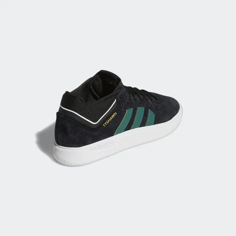 adidas Tyshawn Core Black / Collegiate Green / Cloud White (GW3168)
