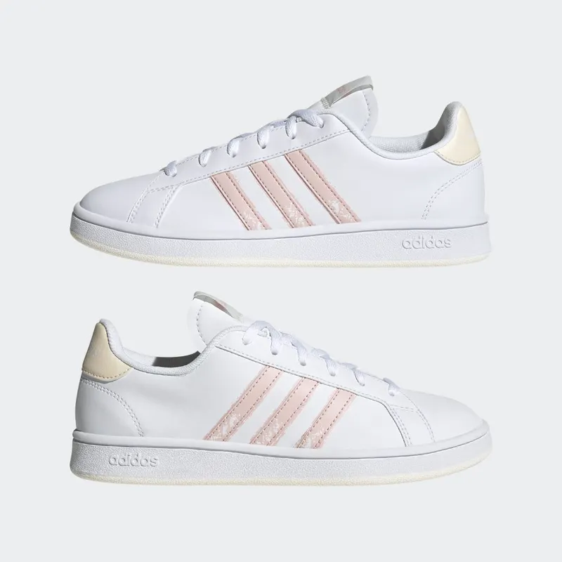 adidas Grand Court Base Beyond Cloud White / Vapour Pink / Wonder White (GX5763)