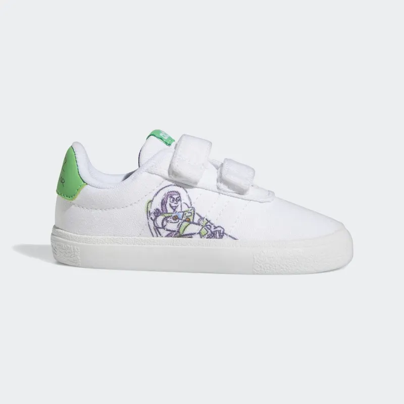 adidas adidas x Disney Pixar Buzz Lightyear Vulc Raid3r Cloud White / Semi Solar Lime / Active Purple (GY5441)
