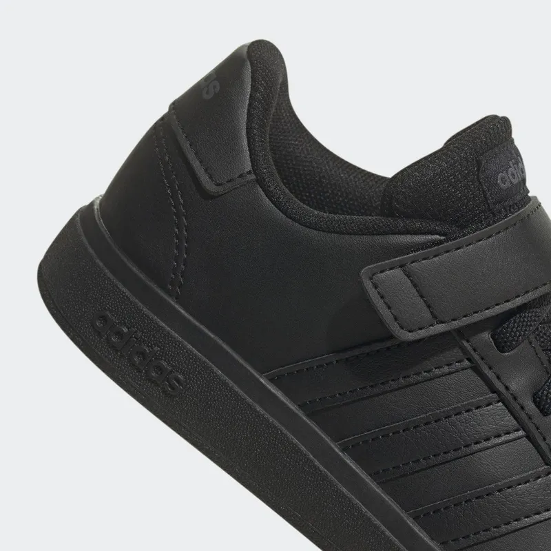 adidas Grand Court Lifestyle Court Elastic Lace and Top Strap Core Black / Core Black / Grey Six (FZ6161)