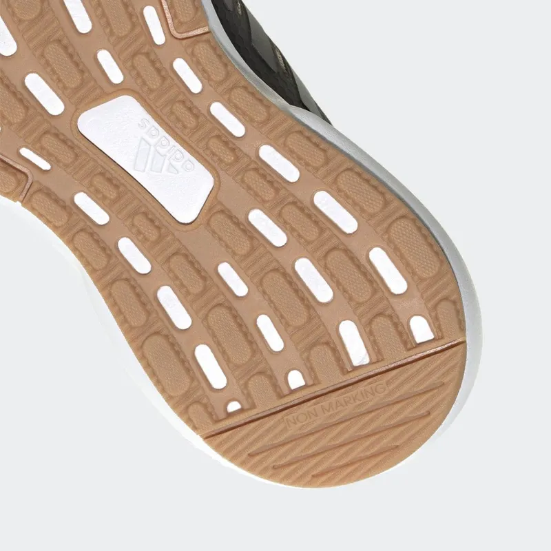 adidas Rapidasport Bounce Sport Running met Elastische Veters en Klittenband Core Black / Core Black / Gold Metallic (FZ6349)