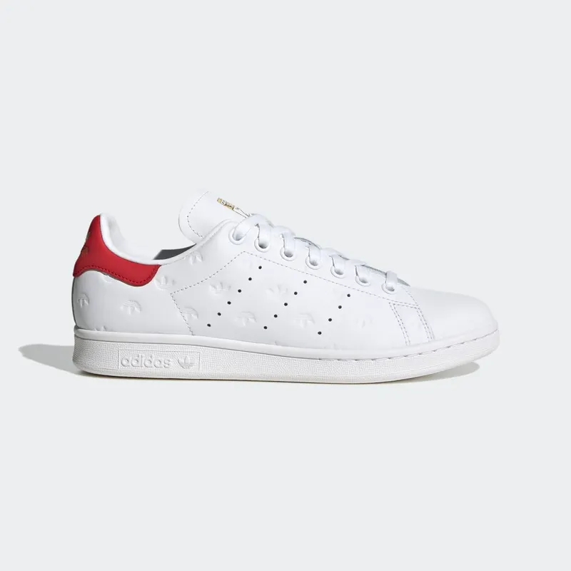 adidas Stan Smith Cloud White / Better Scarlet / Gold Metallic (FZ6370)