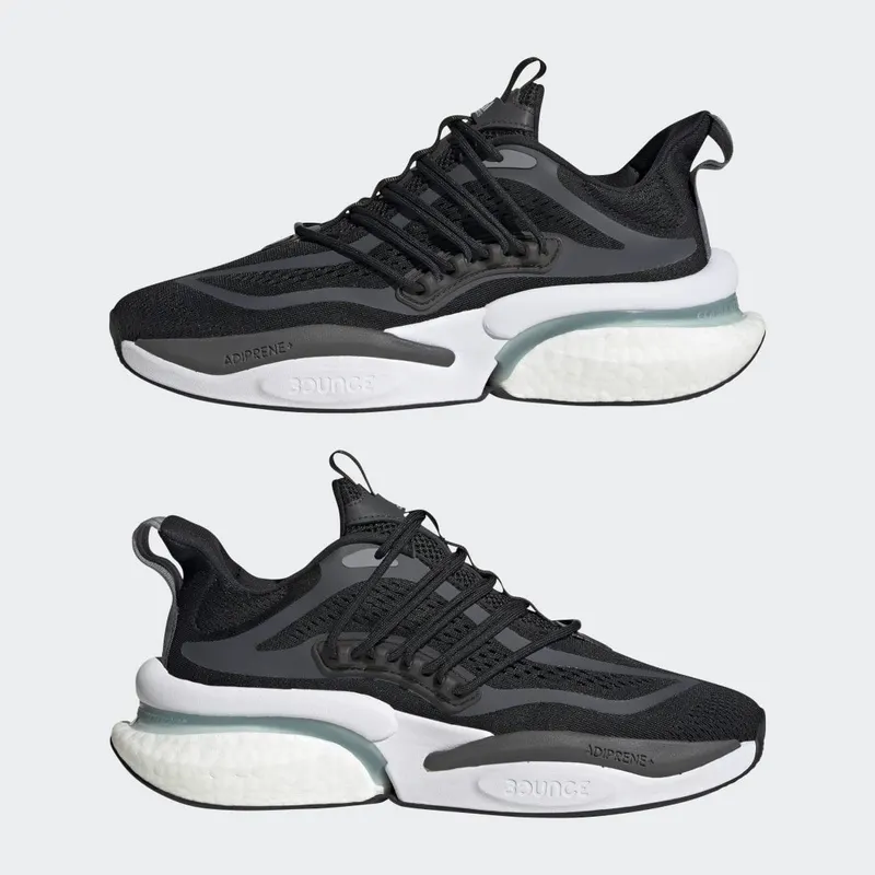 adidas Alphaboost V1 Sustainable BOOST Lifestyle Hardloopschoenen Core Black / Magic Grey / Grey Three (HP2758)