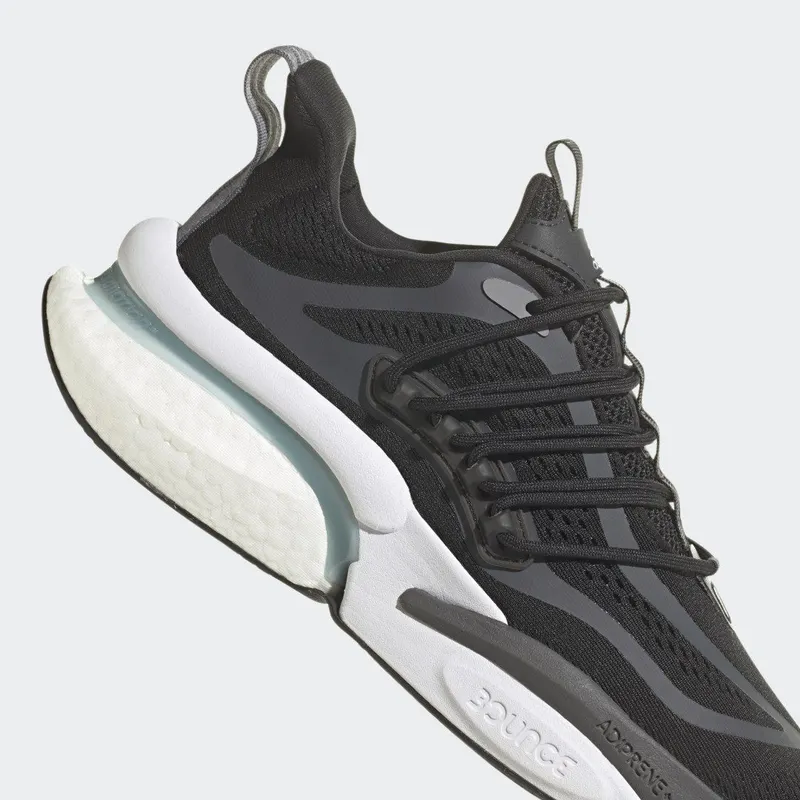 adidas Alphaboost V1 Sustainable BOOST Lifestyle Hardloopschoenen Core Black / Magic Grey / Grey Three (HP2758)