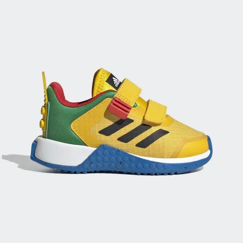 adidas adidas Sport DNA x LEGOÂ® Lifestyle met Dubbel Klittenband Eqt Yellow / Core Black / Shock Blue (HQ1308)