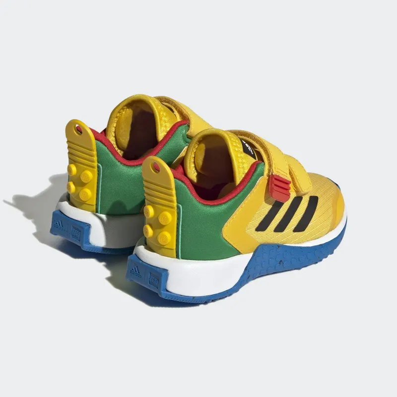 adidas adidas Sport DNA x LEGOÂ® Lifestyle met Dubbel Klittenband Eqt Yellow / Core Black / Shock Blue (HQ1308)