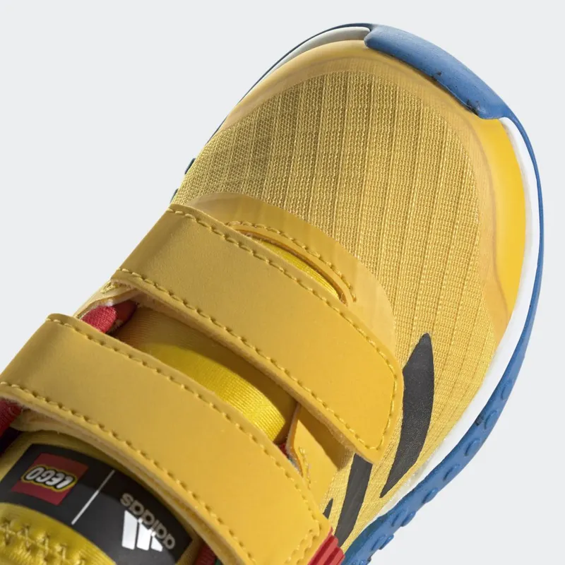 adidas adidas Sport DNA x LEGOÂ® Lifestyle met Dubbel Klittenband Eqt Yellow / Core Black / Shock Blue (HQ1308)