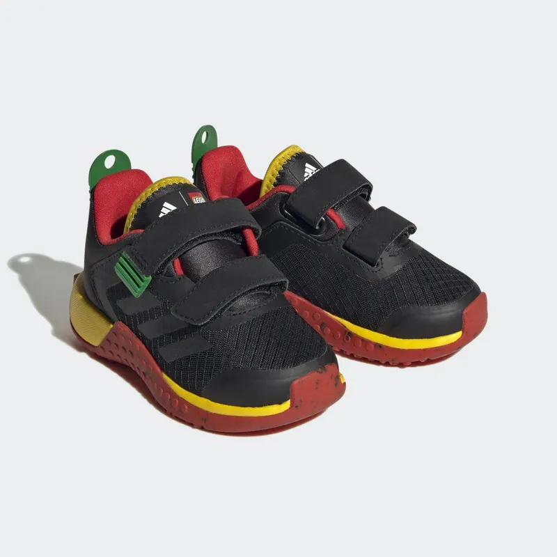 adidas adidas Sport DNA x LEGOÂ® Lifestyle met Dubbel Klittenband Core Black / Core Black / Red (HQ1309)