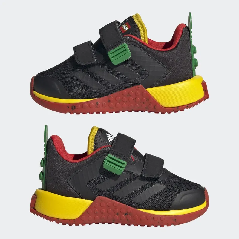 adidas adidas Sport DNA x LEGOÂ® Lifestyle met Dubbel Klittenband Core Black / Core Black / Red (HQ1309)
