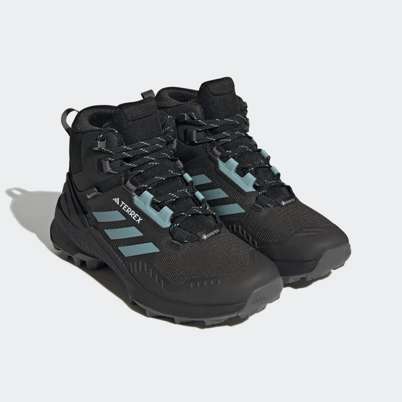 adidas Terrex Swift R3 Mid GORE-TEX Hiking Core Black / Mint Ton / Grey Five (HP8712)