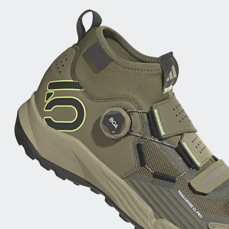 adidas 5.10 TRAILCROSS PRO CLIP-IN MOUNTAIN BIKE SCHOENEN Focus Olive / Core Black / Orbit Green (HP9934)