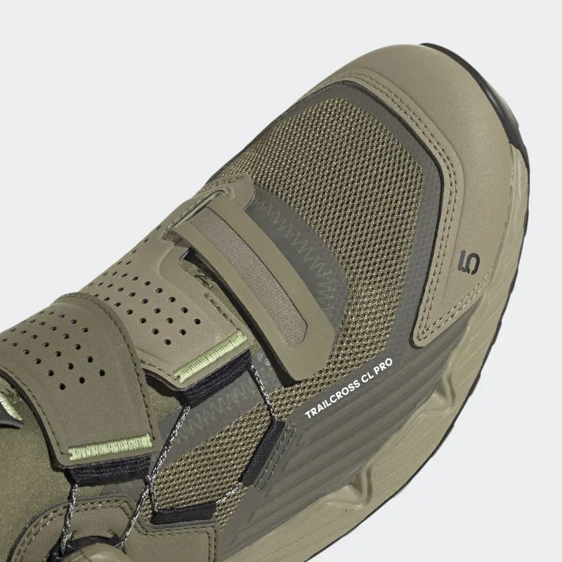 adidas 5.10 TRAILCROSS PRO CLIP-IN MOUNTAIN BIKE SCHOENEN Focus Olive / Core Black / Orbit Green (HP9934)