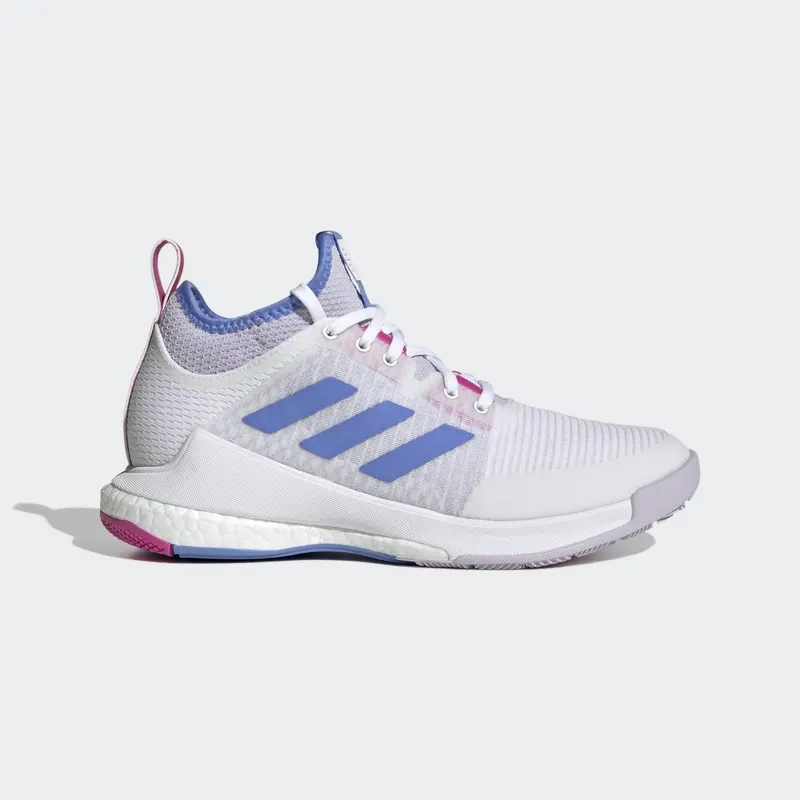 adidas Crazyflight Mid Cloud White / Blue Fusion / Silver Dawn (HQ3489)