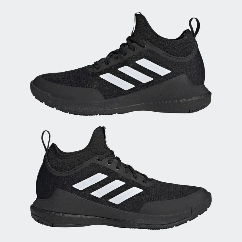 adidas Crazyflight Mid Core Black / Cloud White / Carbon (HQ3490)
