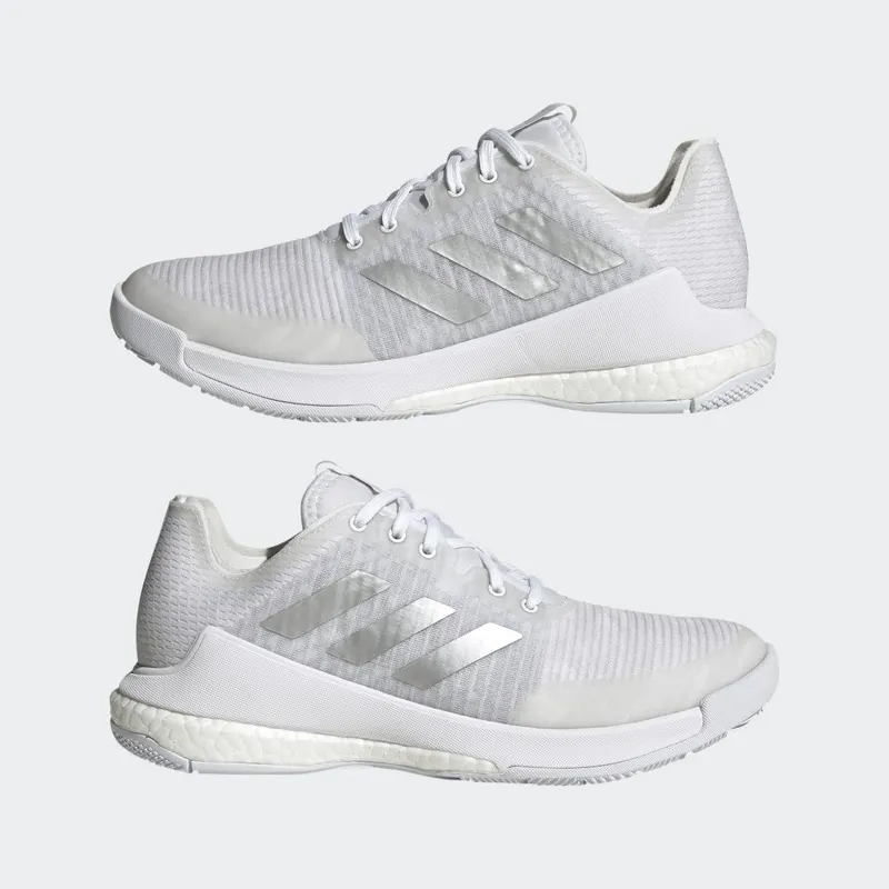 adidas Crazyflight Cloud White / Silver Metallic / Cloud White (HR0635)