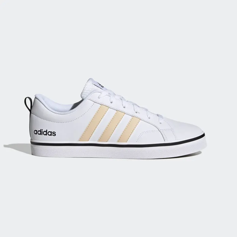 adidas VS Pace 2.0 Lifestyle Skateboarding 3-Stripes Branding Synthetisch Nubuck Cloud White / Sand Strata / Core Black (HP6014)