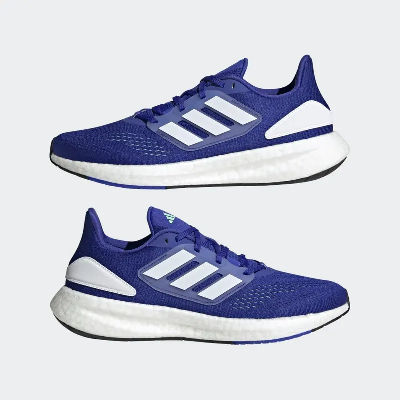 adidas Pureboost 22 Lucid Blue / Cloud White / Pulse Mint (HQ8583)
