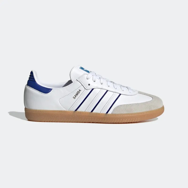 adidas Samba Cloud White / Lucid Blue / Gum (IG2339)