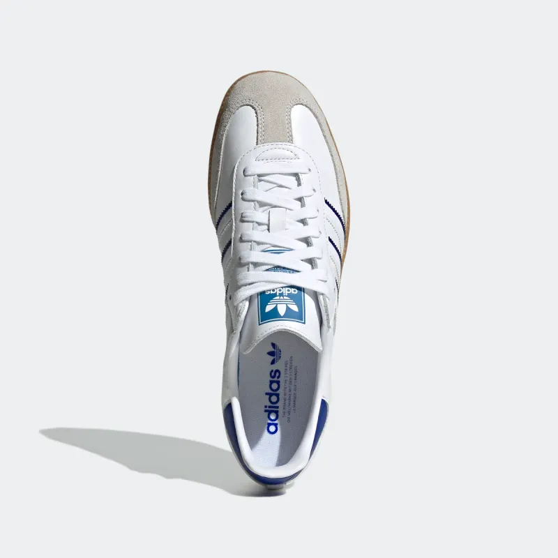 adidas Samba Cloud White / Lucid Blue / Gum (IG2339)