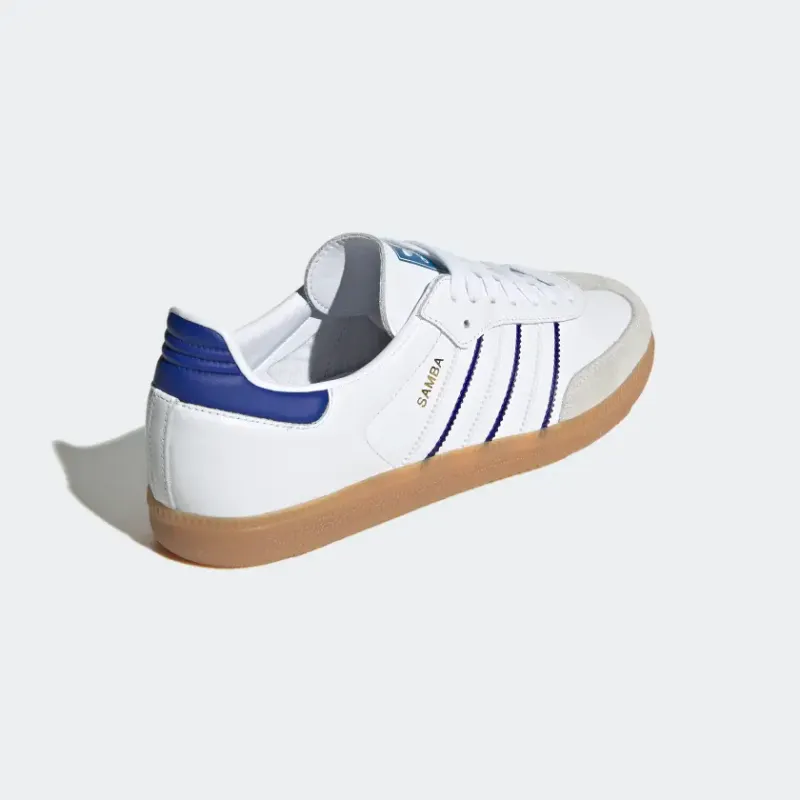 adidas Samba Cloud White / Lucid Blue / Gum (IG2339)