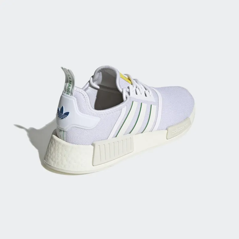 adidas NMD_R1 Cloud White / Off White / Green (GX9885)