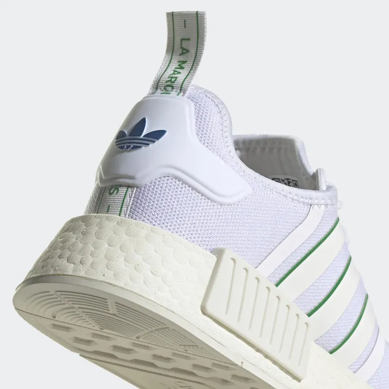 adidas NMD_R1 Cloud White / Off White / Green (GX9885)