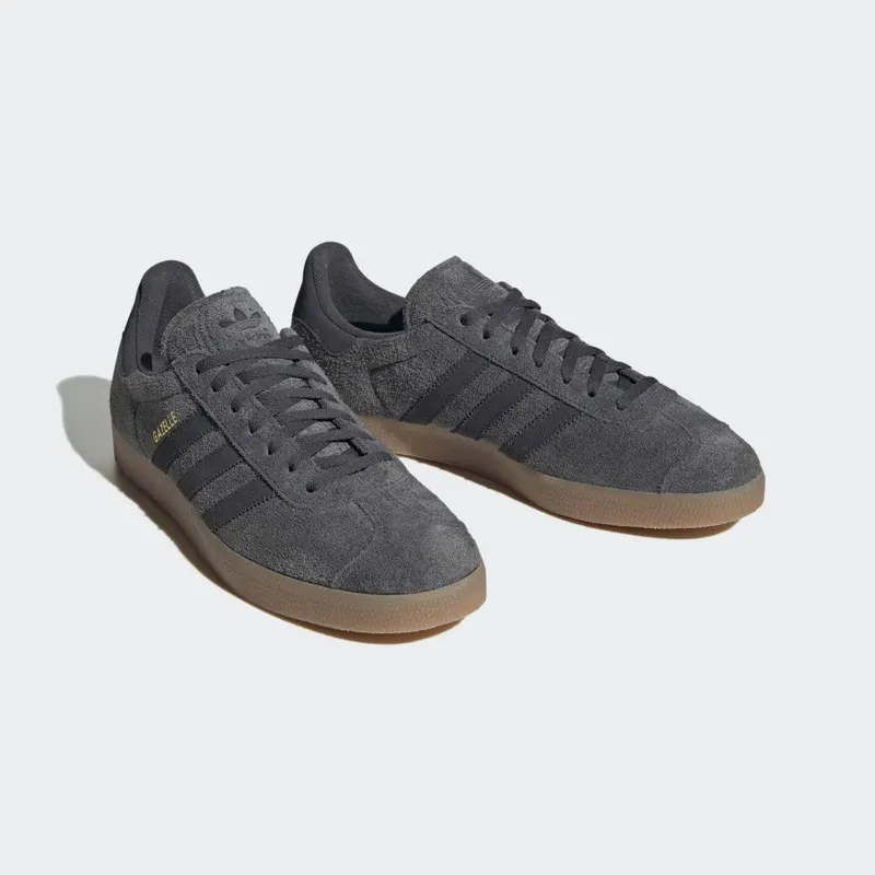 adidas Gazelle Grey Six / Carbon / Gum (GY7371)
