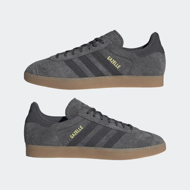 adidas Gazelle Grey Six / Carbon / Gum (GY7371)