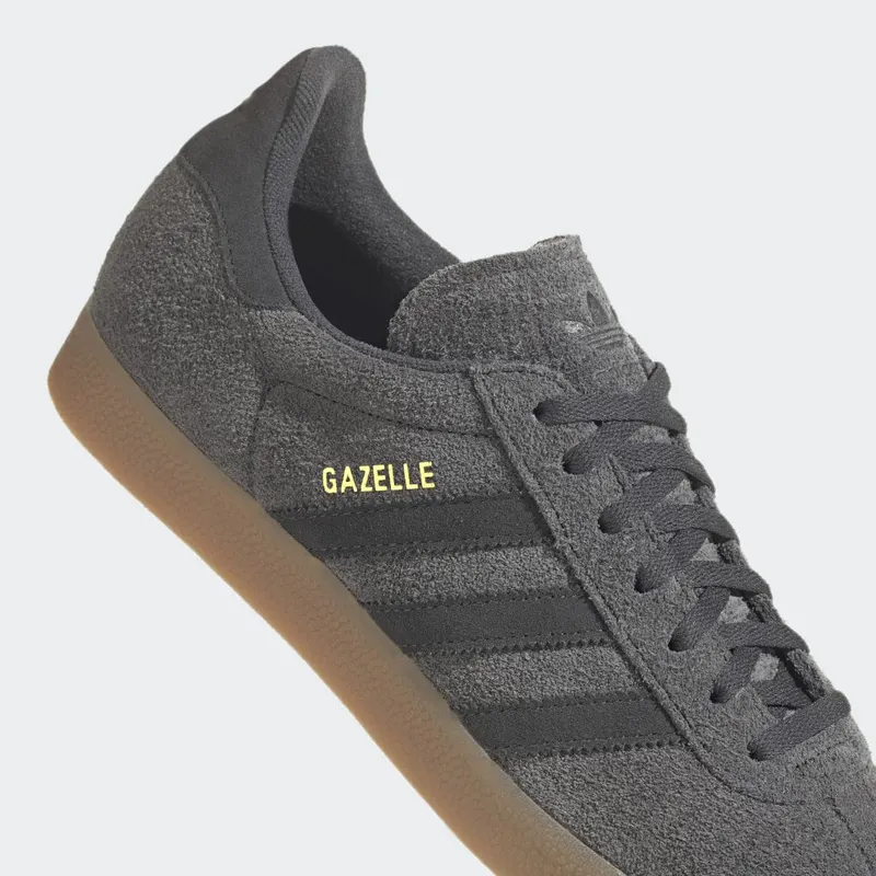 adidas Gazelle Grey Six / Carbon / Gum (GY7371)