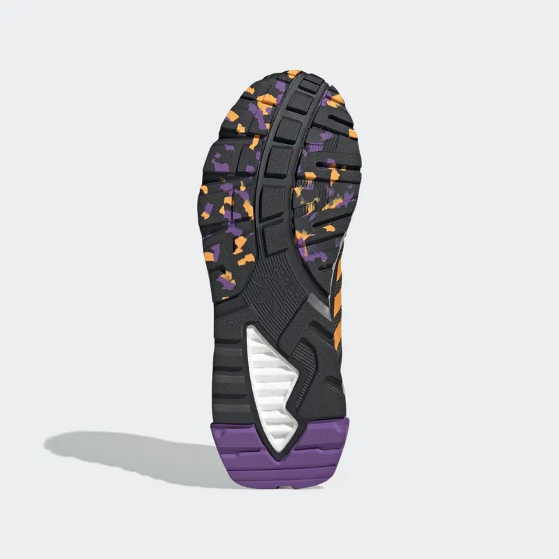 adidas ZX 1K BOOST Core Black / Active Purple / Orange Rush (GZ3546)