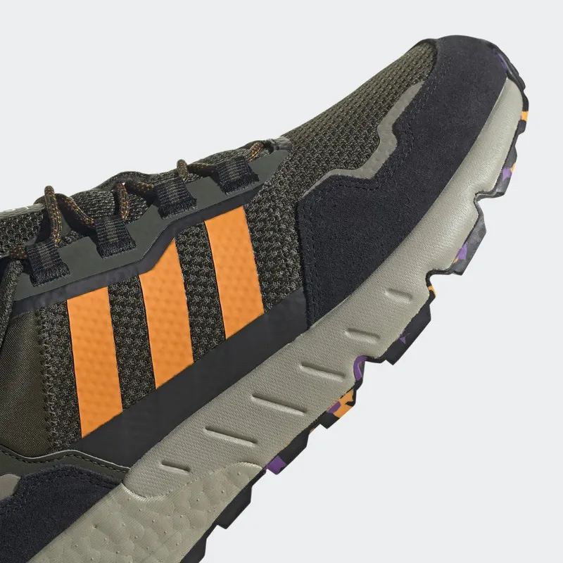 adidas ZX 1K BOOST Core Black / Active Purple / Orange Rush (GZ3546)