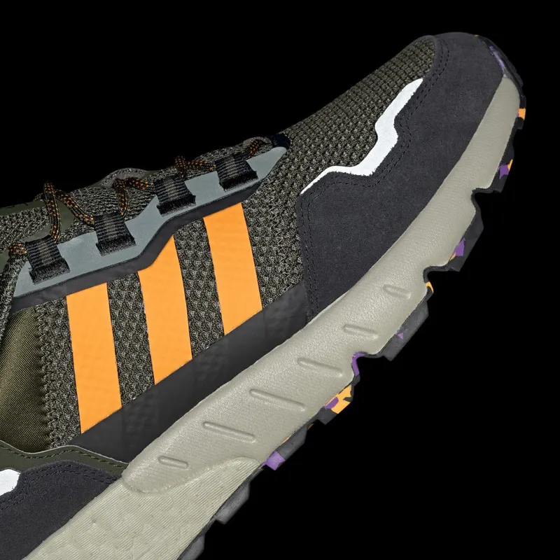 adidas ZX 1K BOOST Core Black / Active Purple / Orange Rush (GZ3546)
