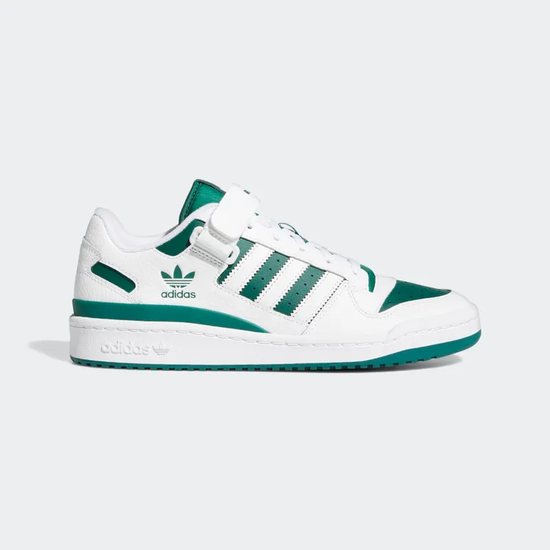 adidas Forum Low Cloud White / Collegiate Green / Cloud White (GY8556)