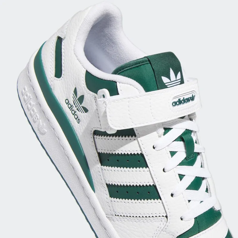 adidas Forum Low Cloud White / Collegiate Green / Cloud White (GY8556)