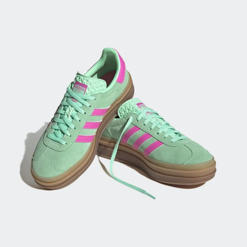 adidas Gazelle Bold Pulse Mint / Screaming Pink / Gum M2 (H06125)
