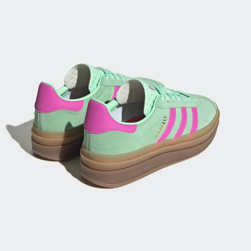 adidas Gazelle Bold Pulse Mint / Screaming Pink / Gum M2 (H06125)