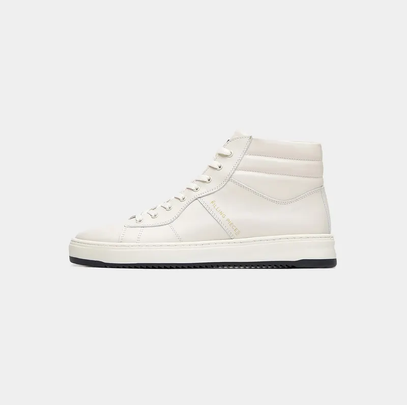 Filling Pieces Mid Court Rado Off White