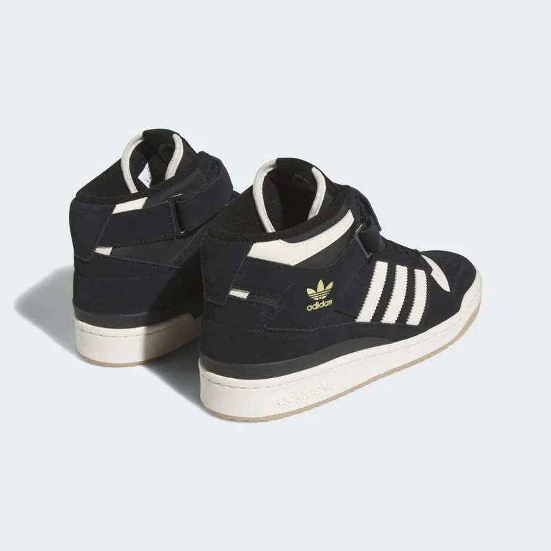 adidas Forum Mid Core Black / Cream White / Gum (FZ6252)
