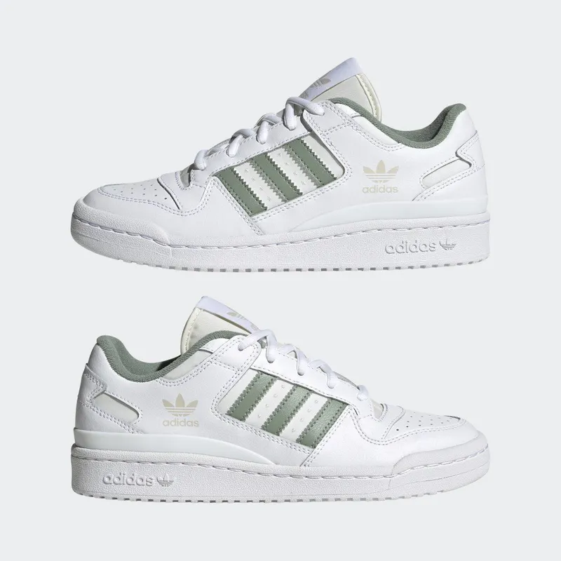 adidas Forum Low Classic Cloud White / Silver Green / Off White (FZ6532)