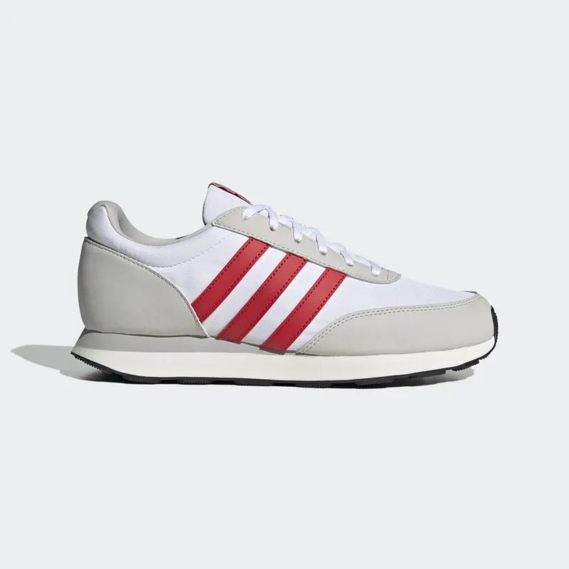 adidas Run 60s 3.0 Lifestyle Hardloopschoenen Cloud White / Better Scarlet / Grey One (HP2260)