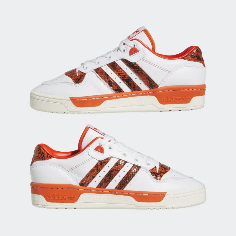 adidas Rivalry Low Cloud White / Collegiate Orange / Off White (HP9048)