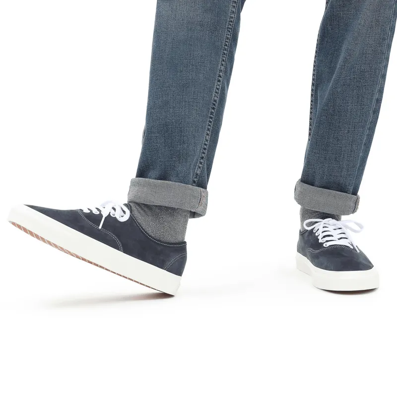 VANS Authentic Van Varkenssuède Blauw (VN0A5HZS9G5)