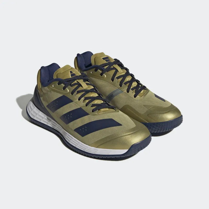 adidas Adizero Fastcourt Gold Metallic / Team Navy Blue 2 / Cloud White (HP4309)